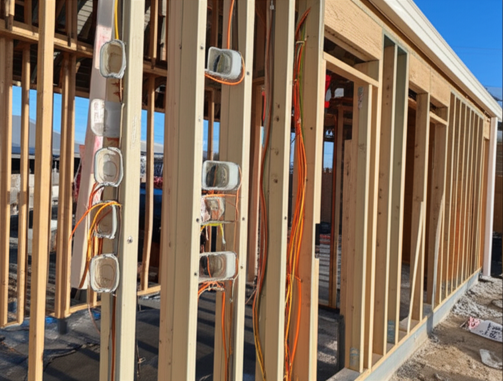 Bondi Residential Estate - Electrical infrastructure for luxury residential development including smart home integration.