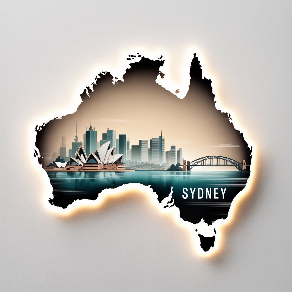 Sydney and NSW coverage map showing Ozz Wide Solutions service areas